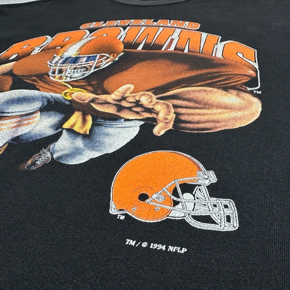 Vintage 1994 Nutmeg Cleveland Browns Graphic Crewneck Sweatshirt Men's XL RARE! - Picture 5 of 8
